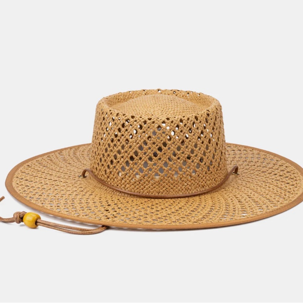 Lack of color Cesca hat! Brand new in box. Beautiful hat for summer or vacation!